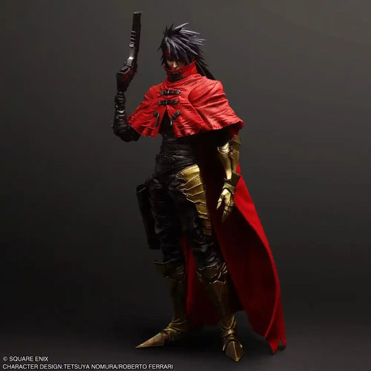 Final Fantasy VII Rebirth Play Arts Kai Actionfigur Vincent Valentine 28 cm - Smalltinytoystore