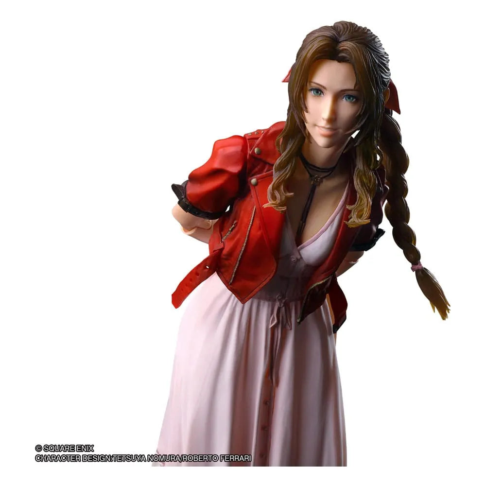 Final Fantasy VII Rebirth Play Kai Arts Actionfigur Aerith Gainsborough 24 cm - Smalltinytoystore