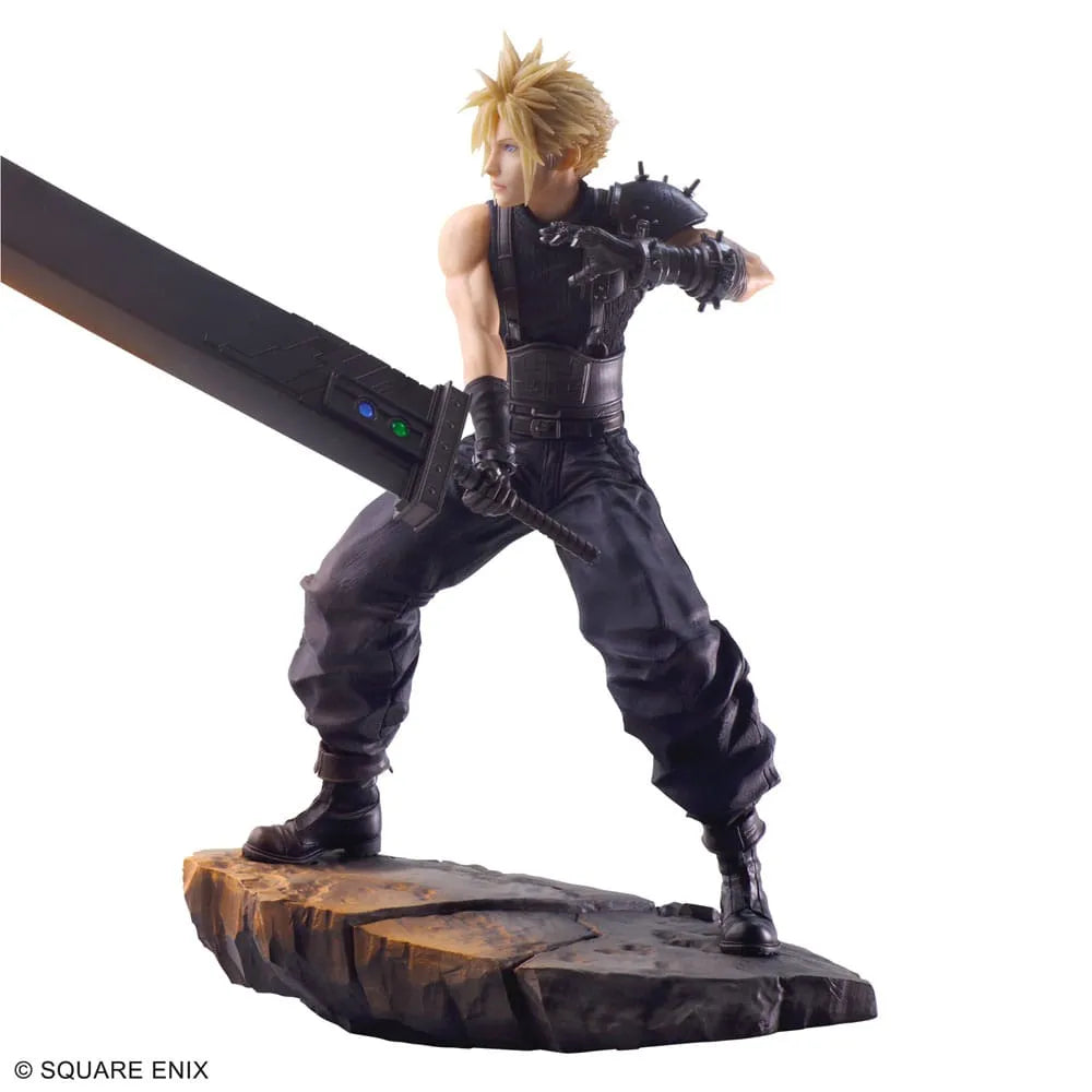 Final Fantasy VII Rebirth Static Arts Gallery Statue Cloud Strife 18 cm - Smalltinytoystore