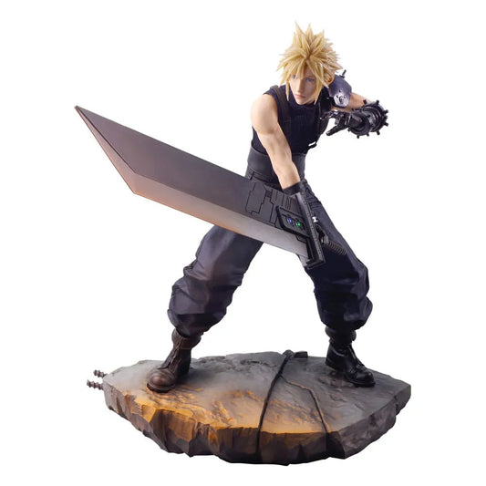 Final Fantasy VII Rebirth Static Arts Gallery Statue Cloud Strife 18 cm - Smalltinytoystore