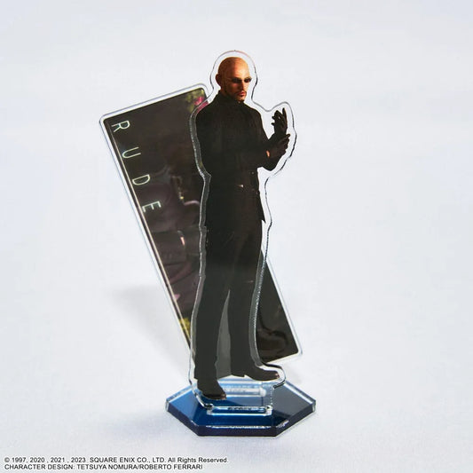 Final Fantasy VII Remake Acryl Figur Rude 8 cm - Smalltinytoystore