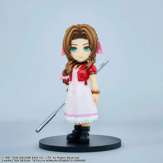Final Fantasy VII Remake Adorable Arts Statue Aerith Grainsborough 11 cm - Smalltinytoystore