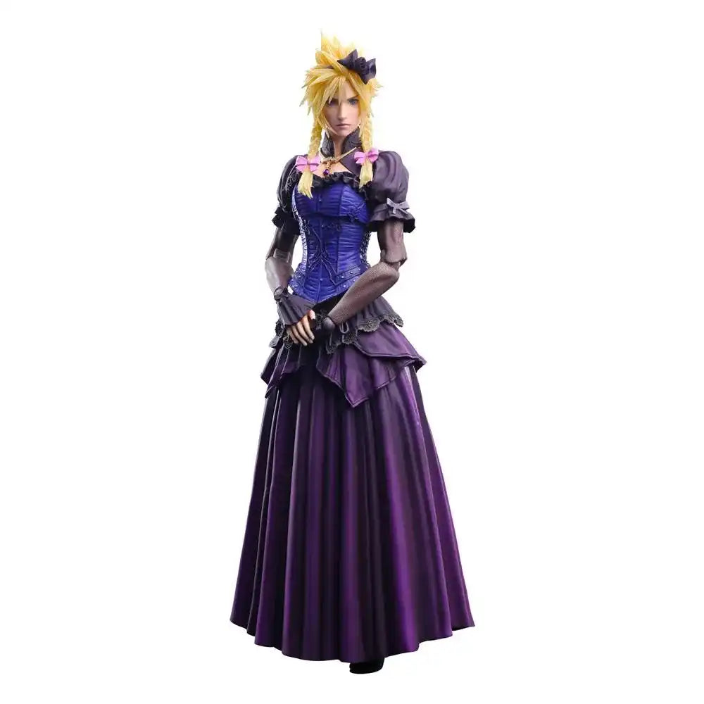 Final Fantasy VII Remake Play Arts Kai Actionfigur Cloud Strife Dress Ver. 28 cm - Smalltinytoystore