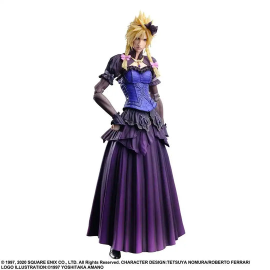 Final Fantasy VII Remake Play Arts Kai Actionfigur Cloud Strife Dress Ver. 28 cm - Smalltinytoystore