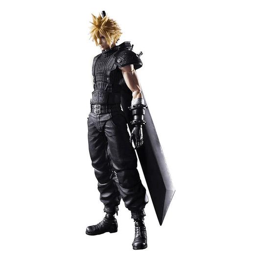 Final Fantasy VII Remake Play Arts Kai Actionfigur Cloud Strife Ver. 2 27 cm - Smalltinytoystore