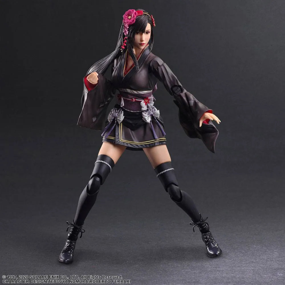 Final Fantasy VII Remake Play Arts Kai Actionfigur Tifa Lockhart Exotic Dress Ver. 25 cm - Smalltinytoystore