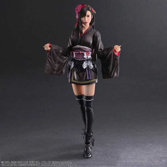Final Fantasy VII Remake Play Arts Kai Actionfigur Tifa Lockhart Exotic Dress Ver. 25 cm - Smalltinytoystore