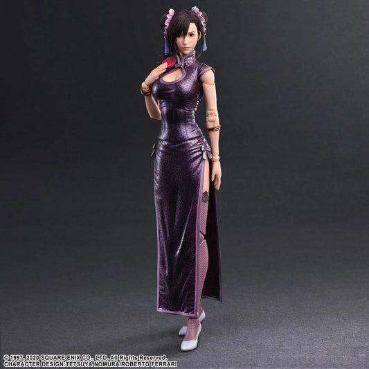 Final Fantasy VII Remake Play Arts Kai Actionfigur Tifa Lockhart Sporty Dress Ver. 25 cm - Smalltinytoystore