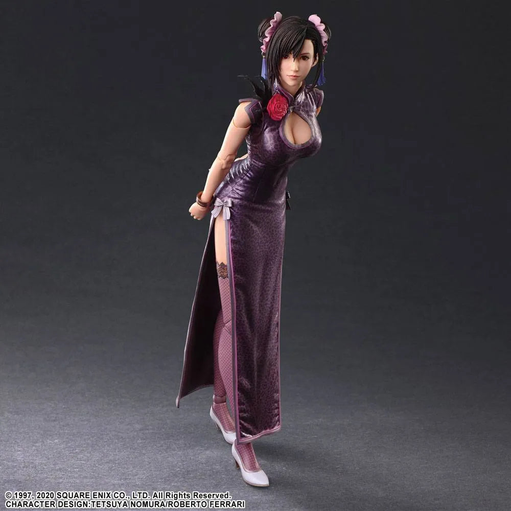 Final Fantasy VII Remake Play Arts Kai Actionfigur Tifa Lockhart Sporty Dress Ver. 25 cm - Smalltinytoystore