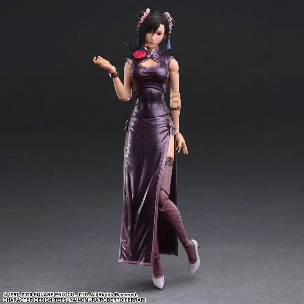 Final Fantasy VII Remake Play Arts Kai Actionfigur Tifa Lockhart Sporty Dress Ver. 25 cm - Smalltinytoystore