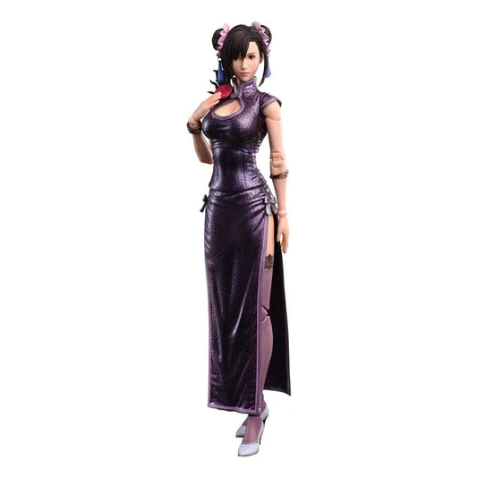 Final Fantasy VII Remake Play Arts Kai Actionfigur Tifa Lockhart Sporty Dress Ver. 25 cm - Smalltinytoystore