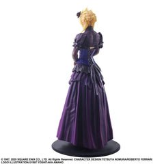Final Fantasy VII Remake Static Arts Gallery Statue Cloud Strife Dress Ver. 28 cm - Smalltinytoystore