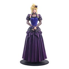Final Fantasy VII Remake Static Arts Gallery Statue Cloud Strife Dress Ver. 28 cm - Smalltinytoystore