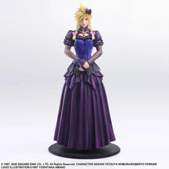 Final Fantasy VII Remake Static Arts Gallery Statue Cloud Strife Dress Ver. 28 cm - Smalltinytoystore