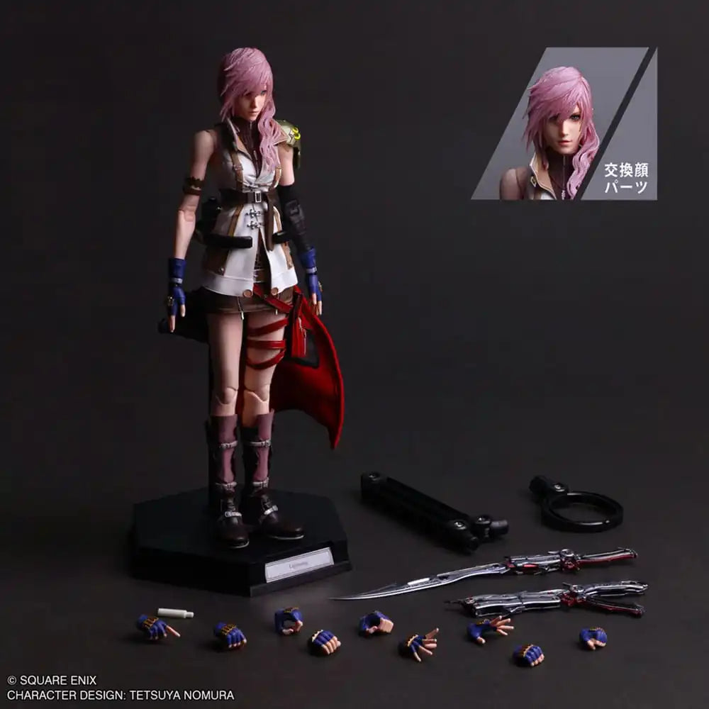 Final Fantasy XV Play Arts Shin Actionfigur Lightning 26 cm - Smalltinytoystore
