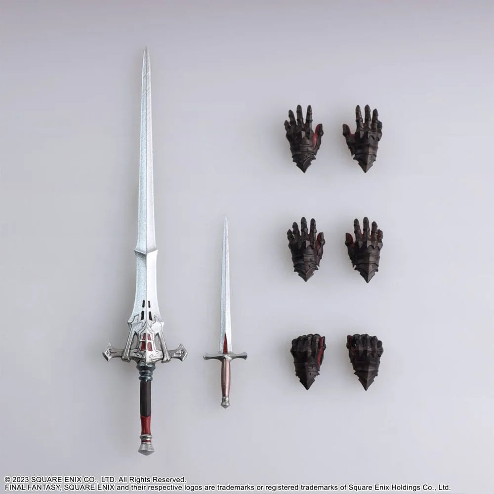 Final Fantasy XVI Bring Arts Actionfiguren Set Clive Rosfield & Torgal - Smalltinytoystore