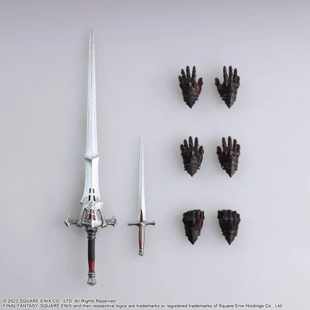 Final Fantasy XVI Bring Arts Actionfiguren Set Clive Rosfield & Torgal - Smalltinytoystore