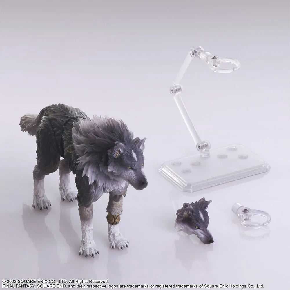 Final Fantasy XVI Bring Arts Actionfiguren Set Clive Rosfield & Torgal - Smalltinytoystore