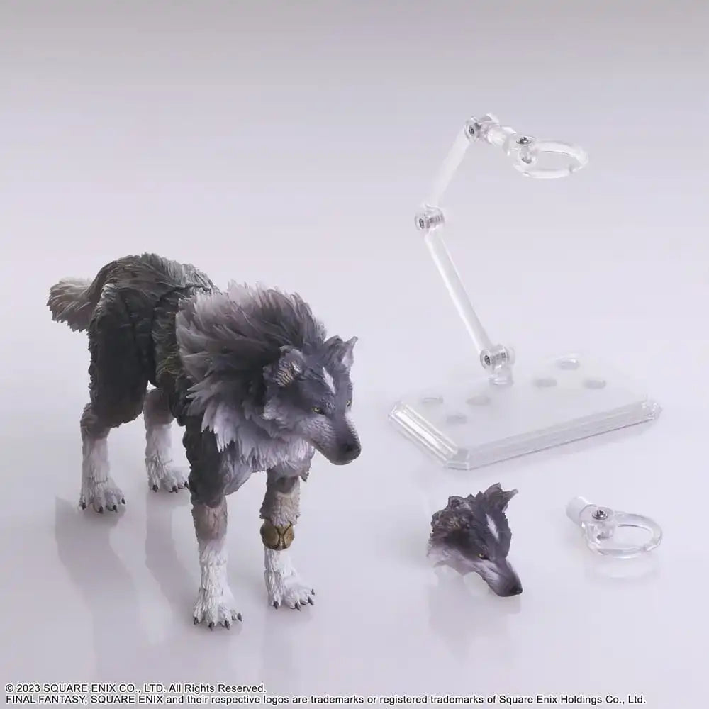 Final Fantasy XVI Bring Arts Actionfiguren Set Clive Rosfield & Torgal - Smalltinytoystore
