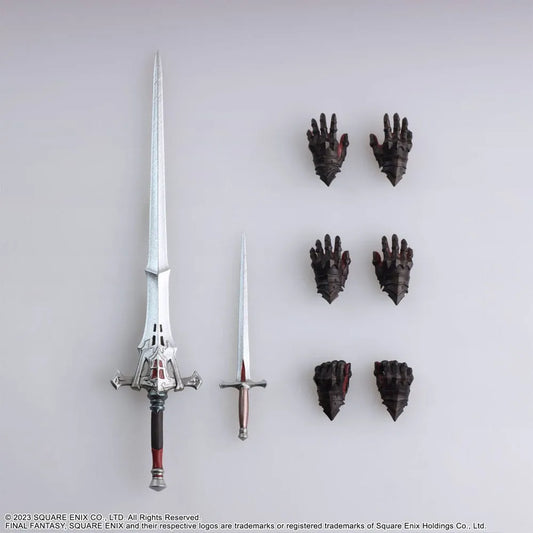 Final Fantasy XVI Bring Arts Actionfiguren Set Clive Rosfield & Torgal - Smalltinytoystore
