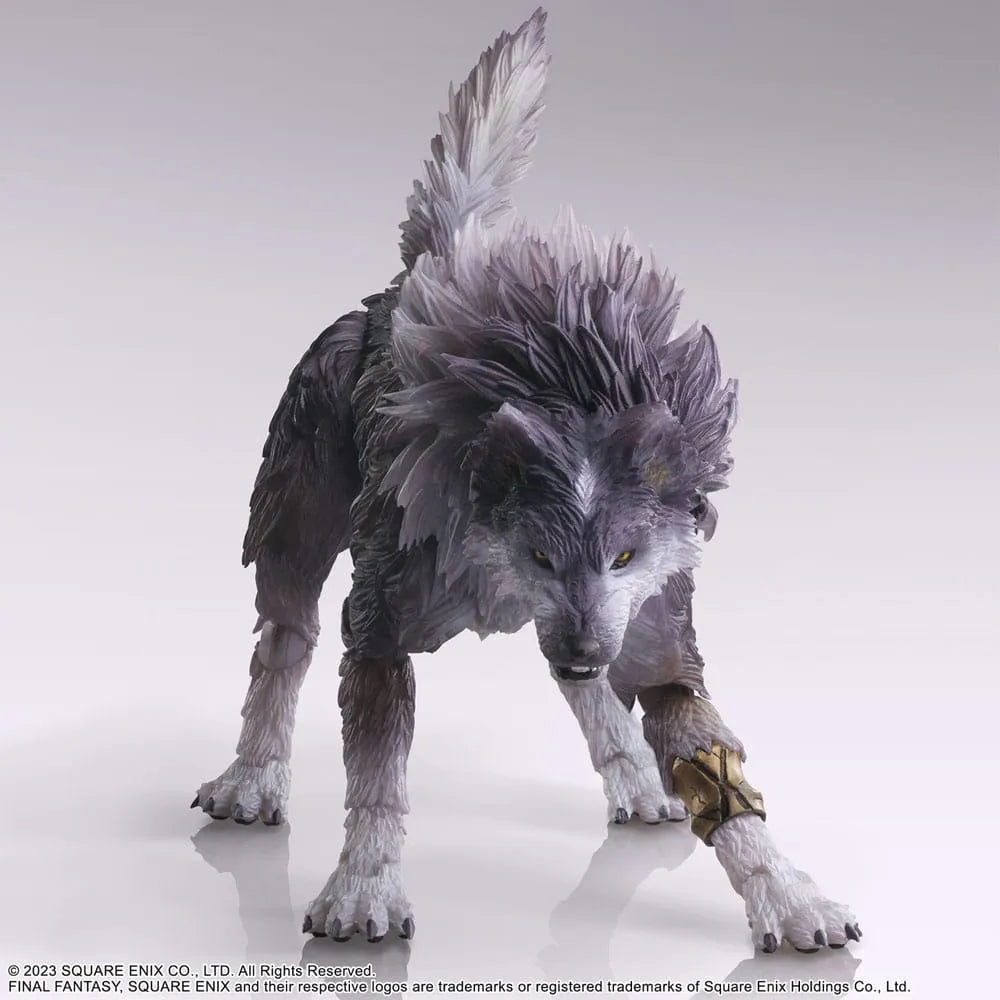 Final Fantasy XVI Bring Arts Actionfiguren Set Clive Rosfield & Torgal - Smalltinytoystore