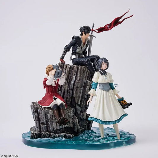 Final Fantasy XVI Form-ISM Scene Diorama Eyes on Home 20 cm - Smalltinytoystore