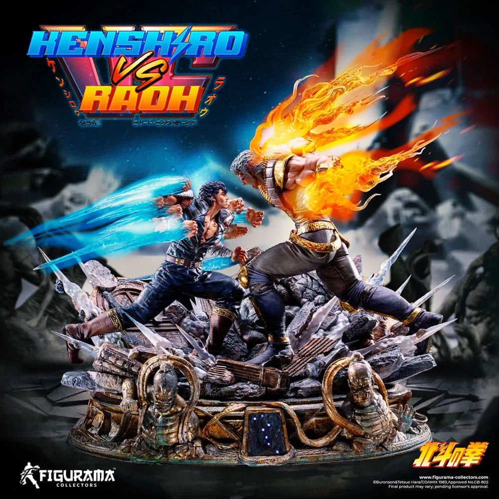 Fist of the North Star Elite Exclusive Statue 1/6 Kenshiro vs Raoh 59 cm - Smalltinytoystore