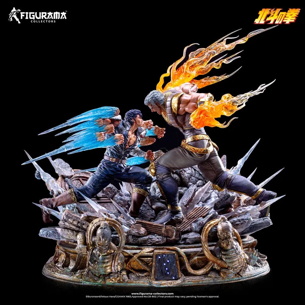 Fist of the North Star Elite Exclusive Statue 1/6 Kenshiro vs Raoh 59 cm - Smalltinytoystore