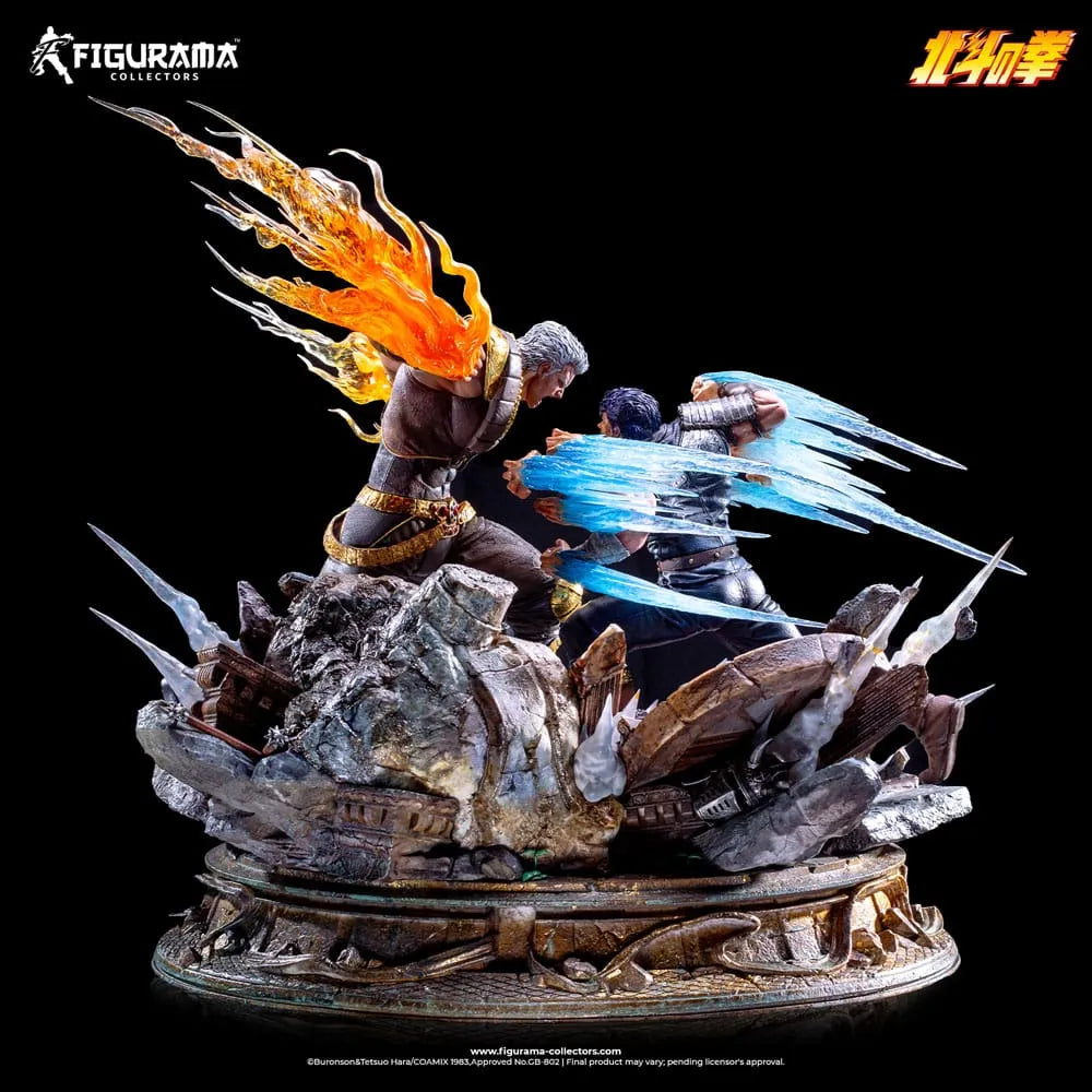 Fist of the North Star Elite Exclusive Statue 1/6 Kenshiro vs Raoh 59 cm - Smalltinytoystore