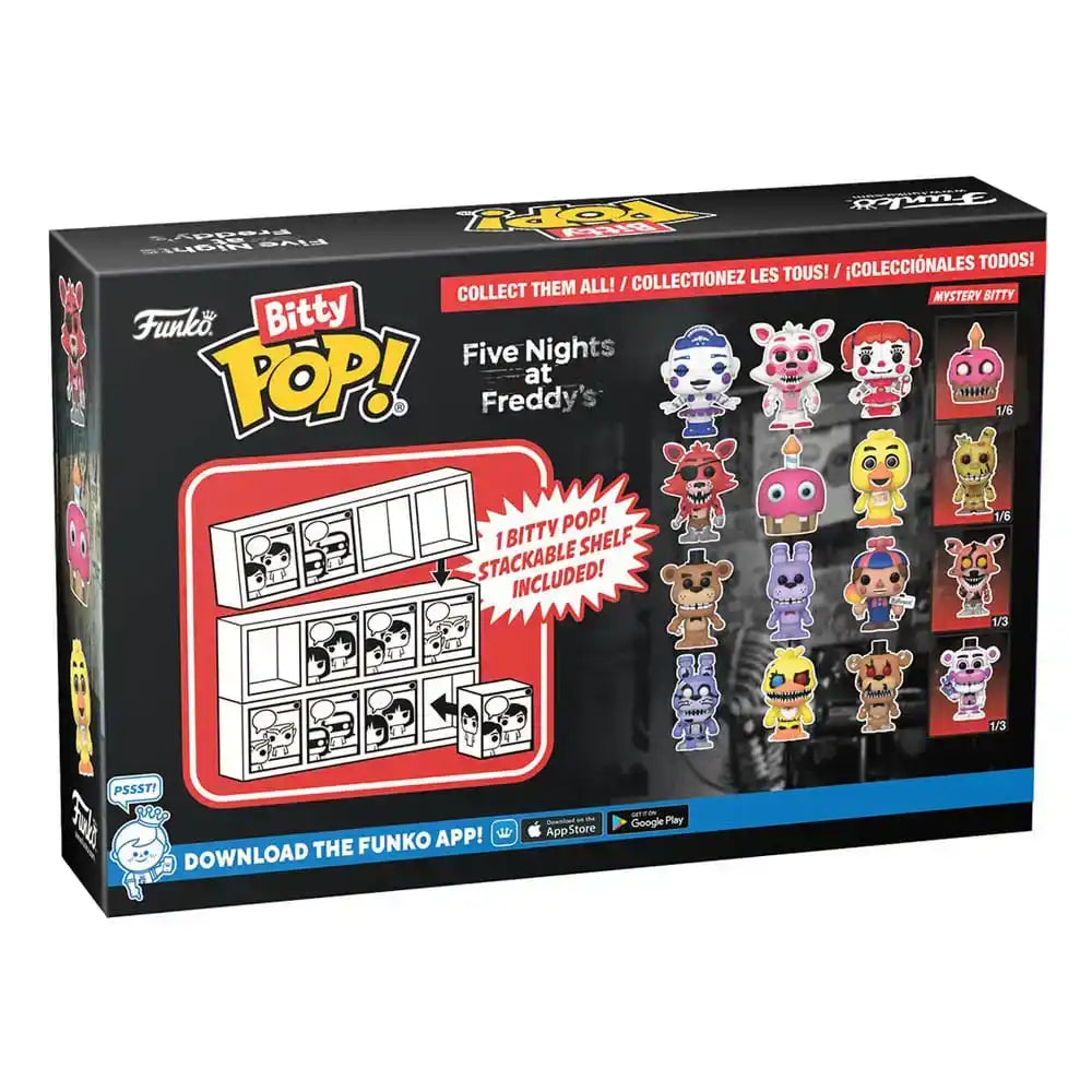 Five Nights at Freddy's Bitty POP! Vinyl Figuren 4er-Pack Freddy 2,5 cm - Smalltinytoystore