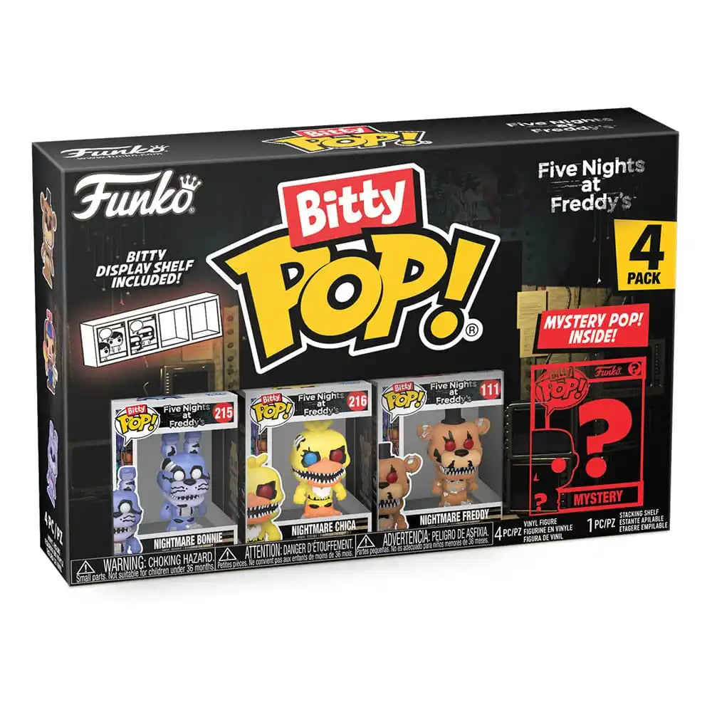 Five Nights at Freddy's Bitty POP! Vinyl Figuren 4er-Pack Nightmare Bonnie 2,5 cm - Smalltinytoystore