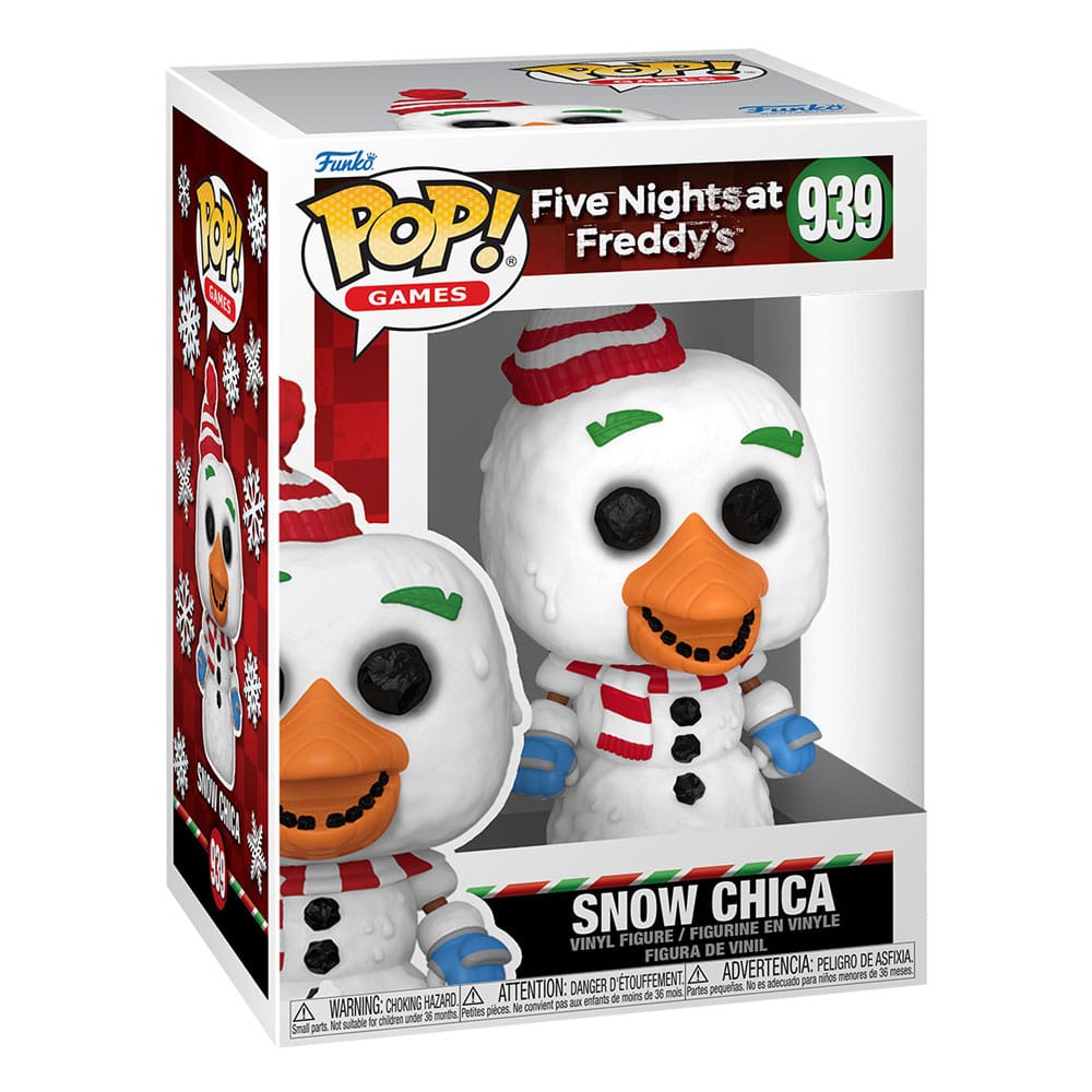 Five Nights at Freddy's POP! Games Vinyl Figur Holiday Chica 9 cm - Smalltinytoystore