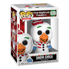 Five Nights at Freddy's POP! Games Vinyl Figur Holiday Chica 9 cm - Smalltinytoystore