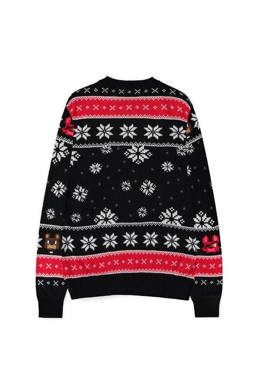 Five Nights at Freddy's Pullover Survived Five Nights (Christmas Jumper) Größe L - Smalltinytoystore