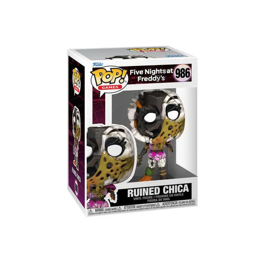 Five Nights at Freddy's: Security Breach - Ruin POP! Games Vinyl Figur Chica 9 cm - Smalltinytoystore