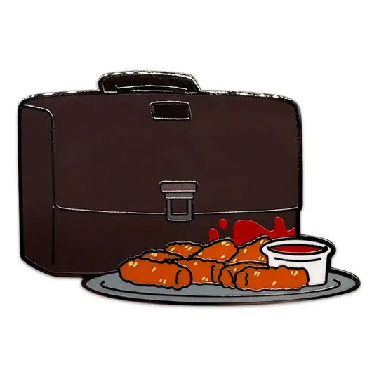 Five Nights at Freddy´s Ansteck-Pin MatPat Doug´s Briefcase 5 cm - Smalltinytoystore