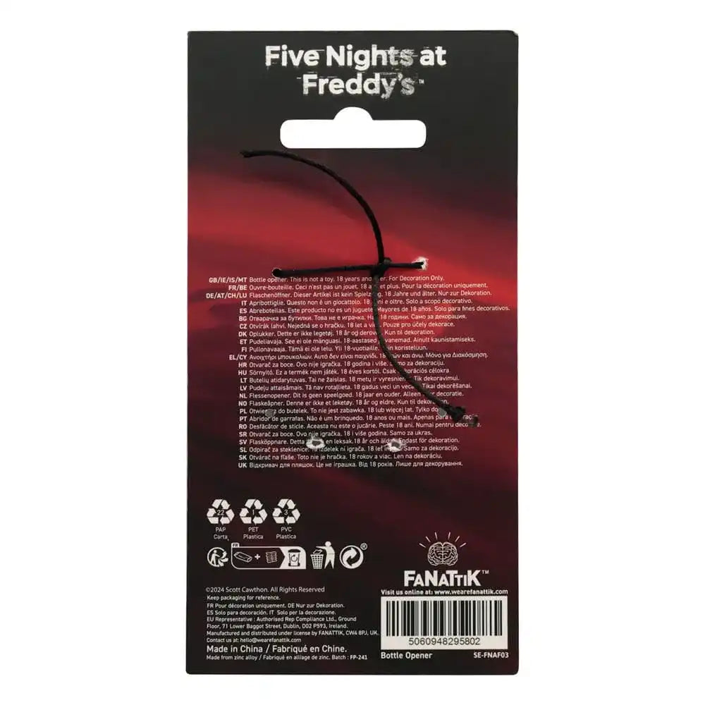 Five Nights at Freddy´s Flaschenöffner 10 cm - Smalltinytoystore