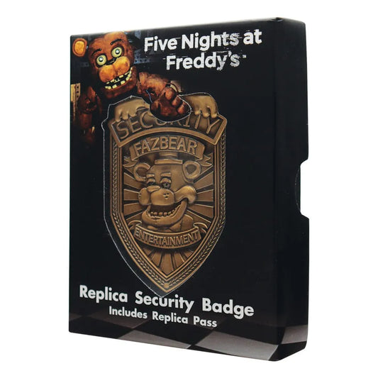 Five Nights at Freddy´s Replik Security Badge - Smalltinytoystore