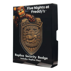 Five Nights at Freddy´s Replik Security Badge - Smalltinytoystore
