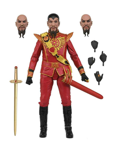 Flash Gordon (1980) NECA Ultimate Ming (Red Military Outfit) 18 cm - Smalltinytoystore