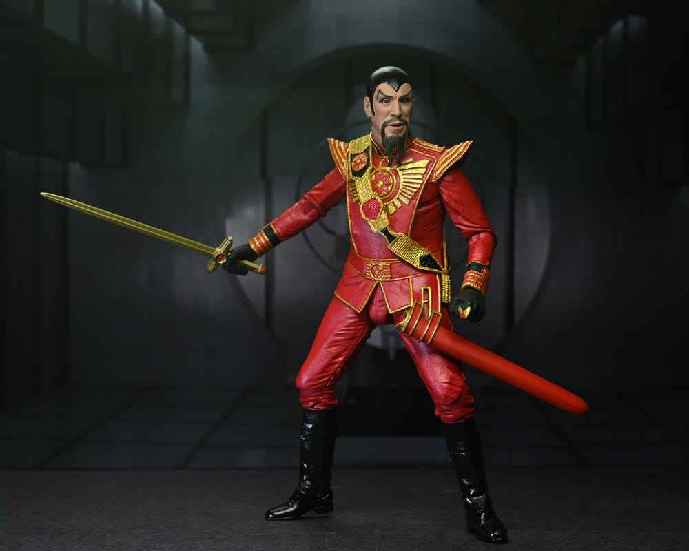 Flash Gordon (1980) NECA Ultimate Ming (Red Military Outfit) 18 cm - Smalltinytoystore