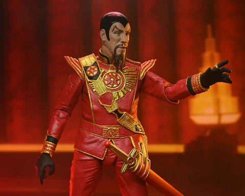 Flash Gordon (1980) NECA Ultimate Ming (Red Military Outfit) 18 cm - Smalltinytoystore