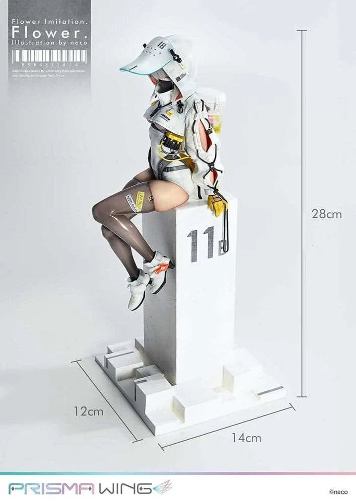 Flower Imitation Prisma Wing PVC Statue 1/7 Flower Illustration by Neco 28 cm - Smalltinytoystore