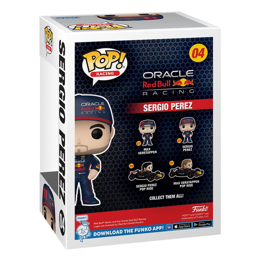Formel 1 POP! Vinyl Figur Sergio Perez 9 cm - Smalltinytoystore
