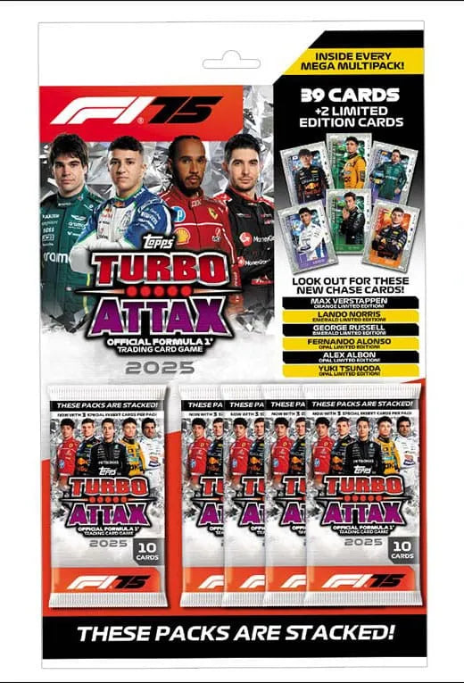 Formel 1 Turbo Attax TCG 2025 Mega Multipack *Deutsche Version* - Smalltinytoystore