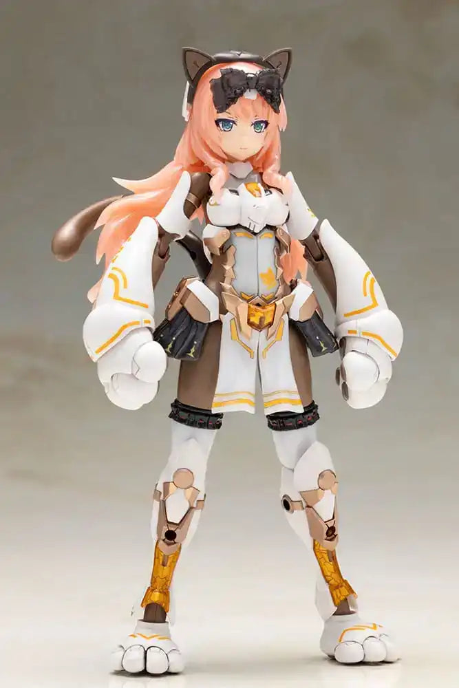 Frame Arms Girl Plastic Model Kit Durga I Cat Armor Ver. Calico 16 cm