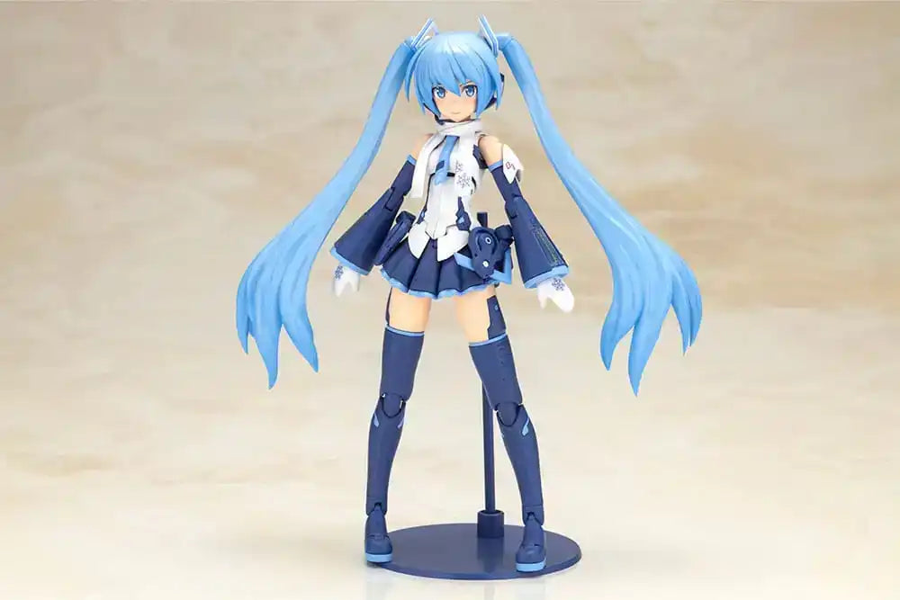 Frame Arms Girl x Hatsune Miku Plastic Model Kit Frame Music Girl Snow Miku Another Color Ver. 15 cm