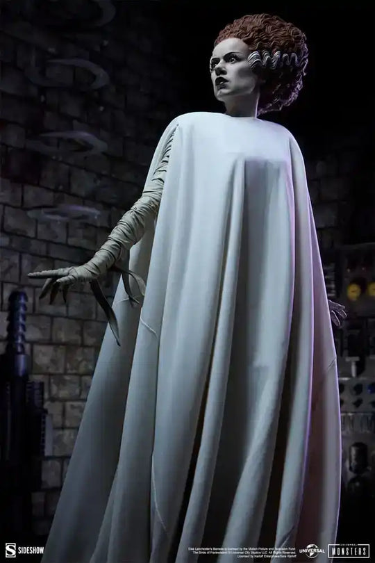 Frankensteins Braut Premium Format Mixed Media Statue The Bride of Frankenstein (Fabric Costume) 55 cm