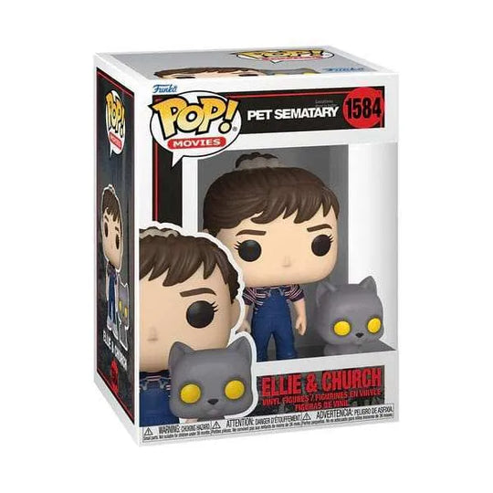 Friedhof der Kuscheltiere POP&Buddy! Movies Vinyl Figur Ellie & Church 9 cm - Smalltinytoystore