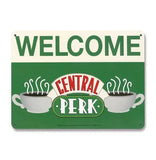 Friends Blechschild Central Perk Welcome 15 x 21 cm - Smalltinytoystore